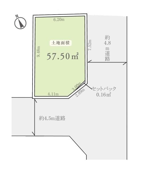 川崎市宮前区犬蔵3丁目の売土地