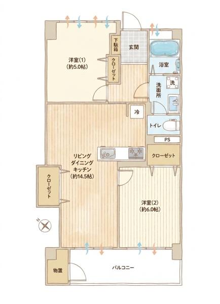 六会駅前高層住宅