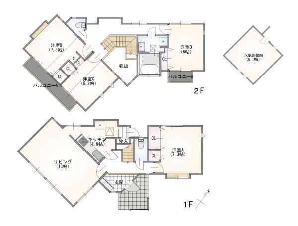 横浜市青葉区たちばな台2丁目の中古一戸建
