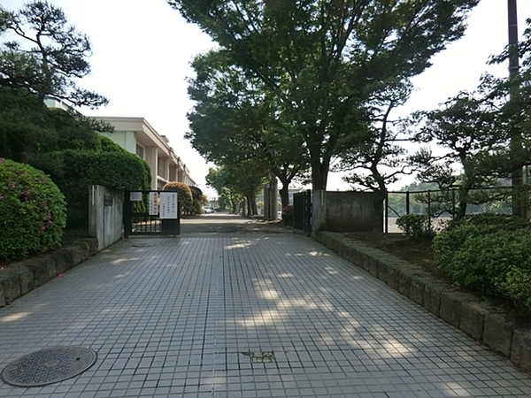 平塚市老松町の土地(平塚市立江陽中学校)