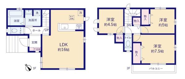 川崎市宮前区野川台1丁目の新築一戸建