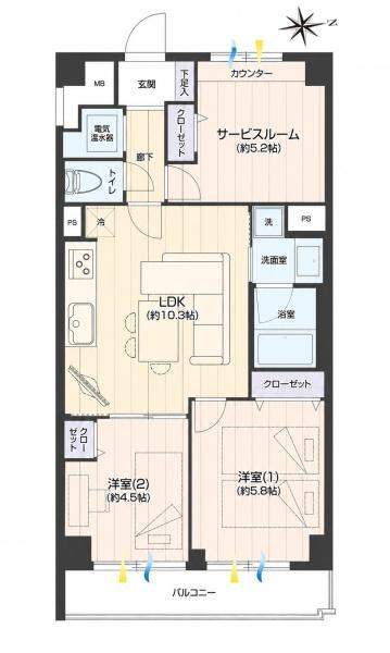 ライオンズマンション中山第5