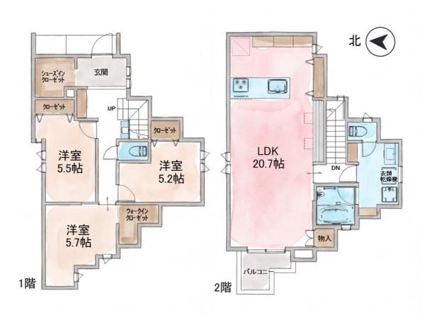 横浜市保土ケ谷区上菅田町の新築一戸建