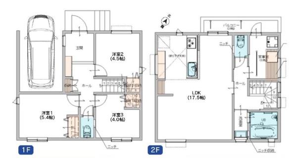 綾瀬市寺尾西１丁目の新築一戸建