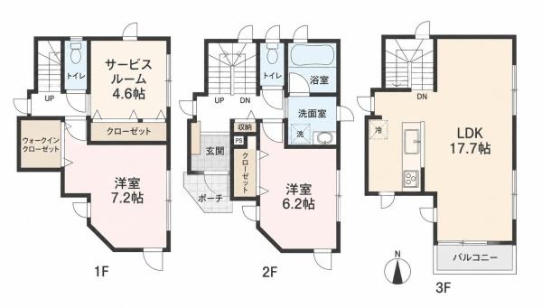 横浜市神奈川区松見町４丁目の新築一戸建