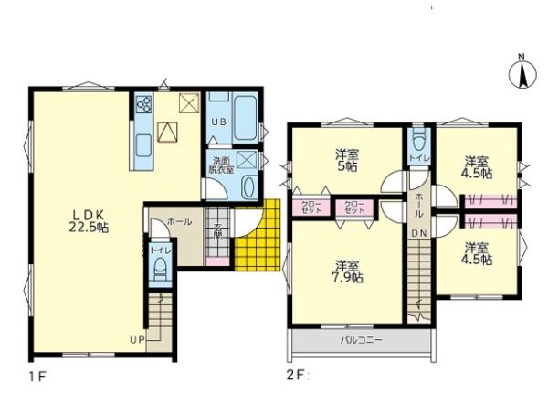 横浜市港北区下田町３丁目の新築一戸建