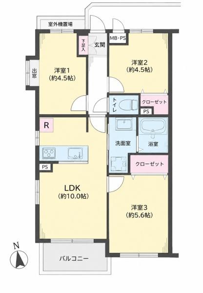 サングレイス下永谷壱番館