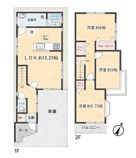 横浜市栄区上之町の中古一戸建