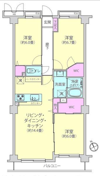 ネオハイツ中川