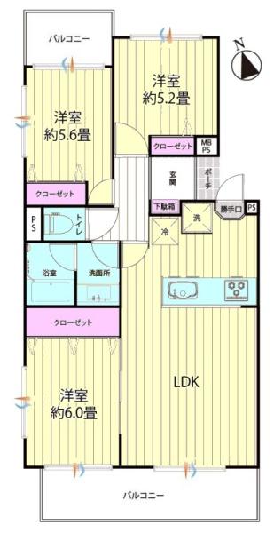 ロイヤルヒルズ上大岡６号棟