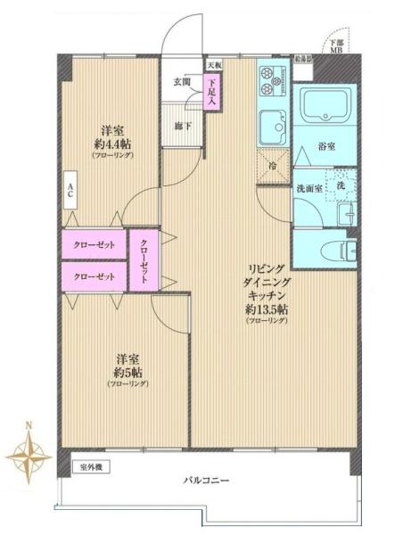 百合ヶ丘ハイコーポＢ棟