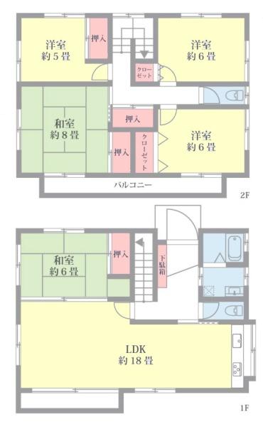 横浜市西区浅間台の中古一戸建て