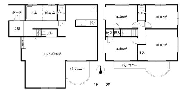 北葛城郡王寺町明神４丁目の中古一戸建