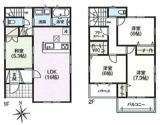 生駒郡三郷町立野北２丁目の新築一戸建