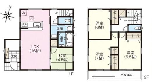 生駒郡斑鳩町龍田西３丁目の新築一戸建