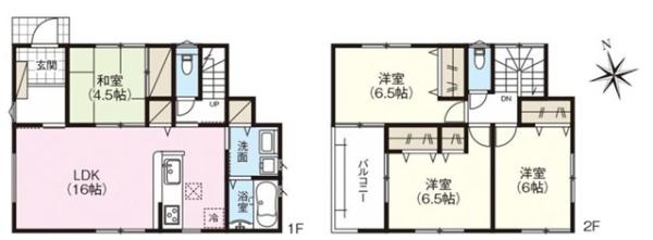 生駒郡斑鳩町龍田西３丁目の新築一戸建