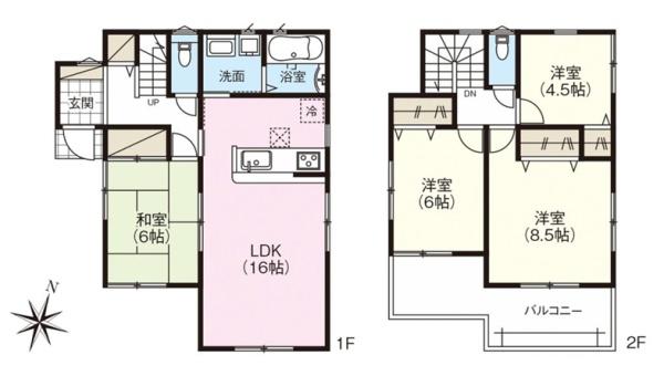 生駒郡三郷町美松ケ丘東２丁目の新築一戸建