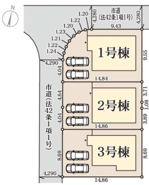 北葛城郡河合町泉台２丁目の新築一戸建