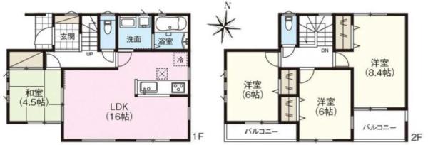 北葛城郡河合町星和台２丁目の新築一戸建