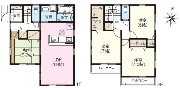 生駒郡斑鳩町小吉田２丁目の新築一戸建