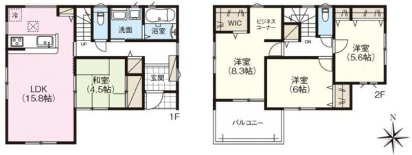 生駒郡斑鳩町目安北１丁目の新築一戸建