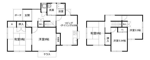 北葛城郡王寺町太子３丁目の中古一戸建て