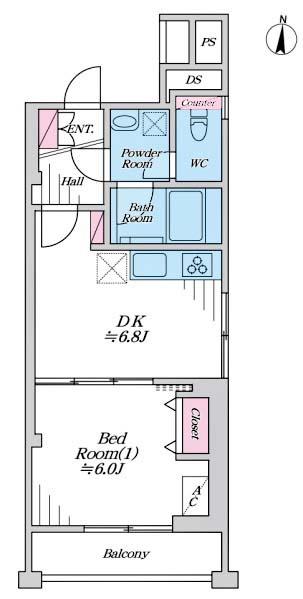 ニチモ日吉第３コーポラス【日吉5分・リノベ・2階角住戸】