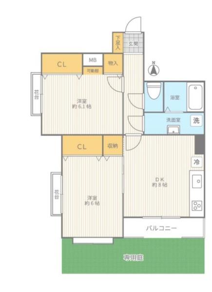 グリーンヒルズ横浜港南【#専用庭#エアコン1台付#リノベ】