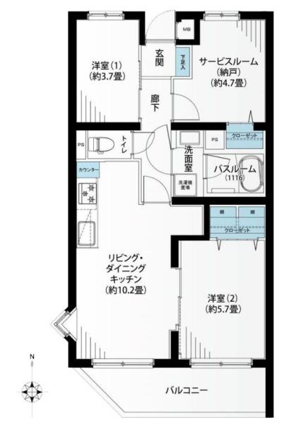 ボーノヴィラ磯子【＃ペットOK＃家具・エアコン1台付】