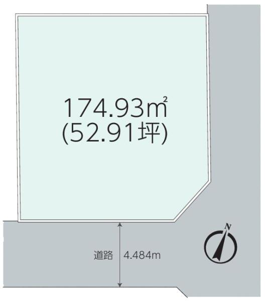 ＃南東角地＃敷地52.91坪＃建築条件なし