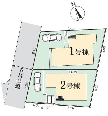 【2号棟】＃小中学校歩10分圏内＃2駅利用可＃都市ガス