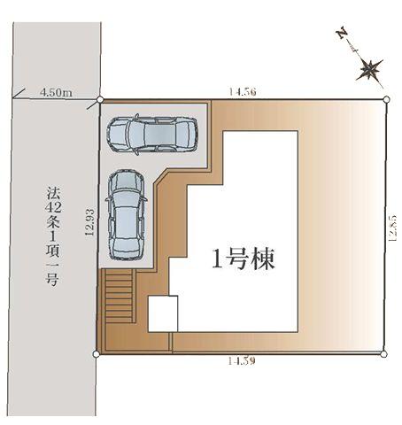 【1号棟】＃2台駐車可＃敷地56坪＃WIC＃南バルコニー