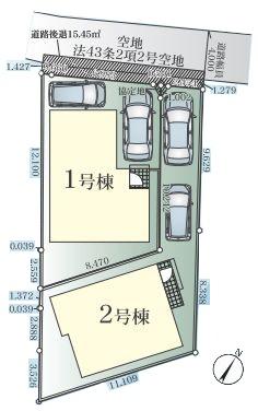 【1号棟】旭区新築戸建2台駐車可小中学校歩10分圏内