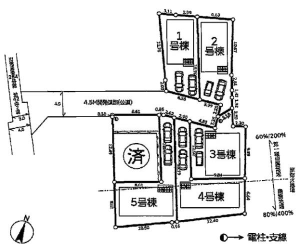 【3号棟】藤沢市新築戸建2台駐車可駅歩3分