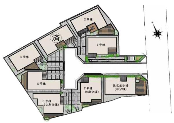 【4号棟】神奈川区新築戸建ウッドデッキWIC
