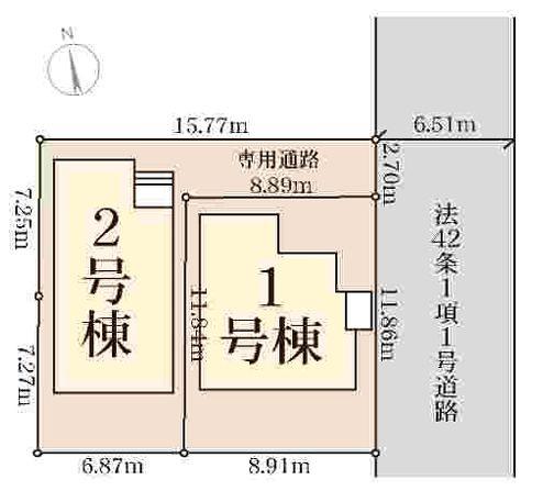 【1号棟】金沢区新築戸建駅歩5分南バルコニー
