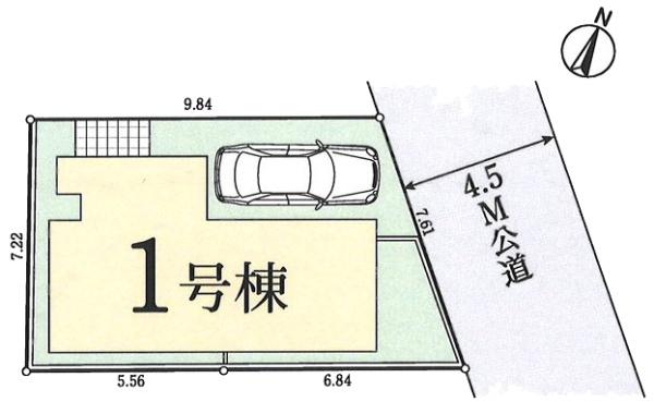 【1号棟】都筑区新築戸建2路線利用可都市ガス