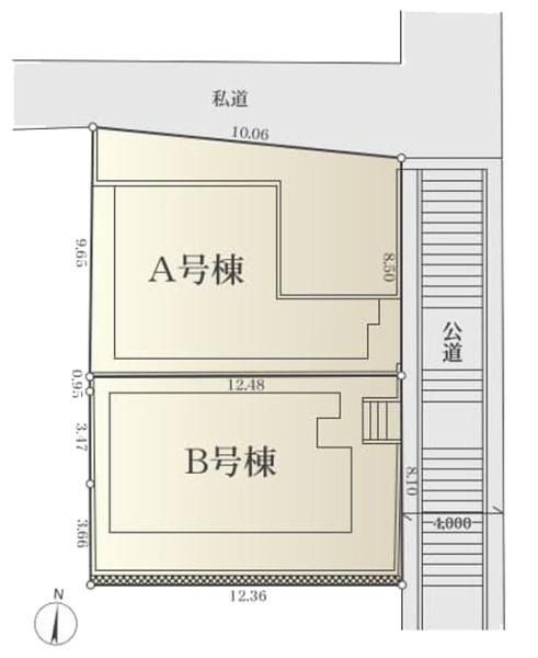 【A号棟】旭区新築戸建小学校歩4分角地都市ガス