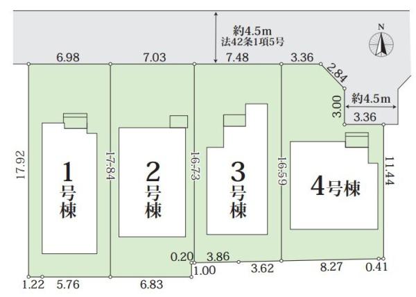 【3号棟】瀬谷区新築戸建2台駐車可カードキー