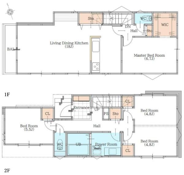 【3号棟】港北区新築戸建WIC小中学校歩10分圏内