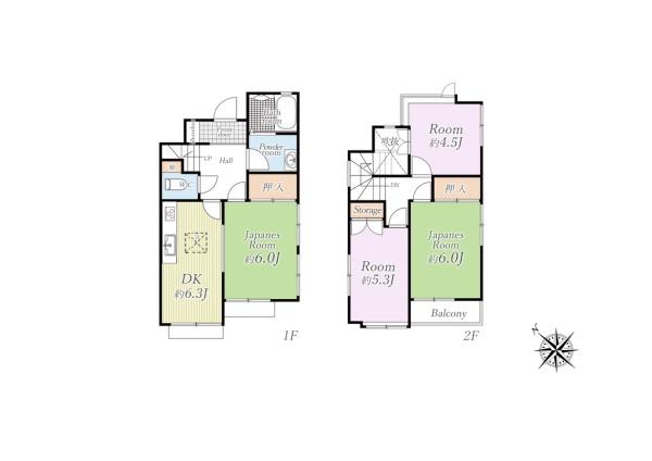 南区中古戸建2路線利用可中学校歩3分眺め◎