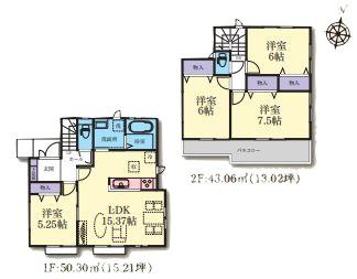 【J号棟】大和市新築戸建#全23棟大型分譲地