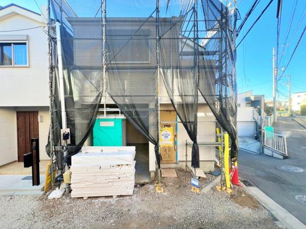 【1号棟】鶴見区新築戸建ビルトイン車庫角地浄水器