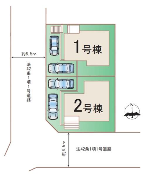 【1号棟】緑区新築戸建カースペ2台小学校歩9分