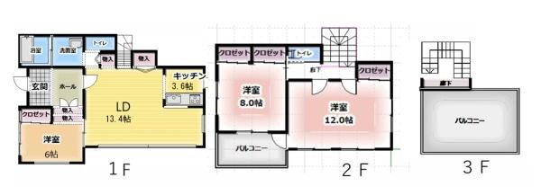 横浜市西区東久保町の中古一戸建