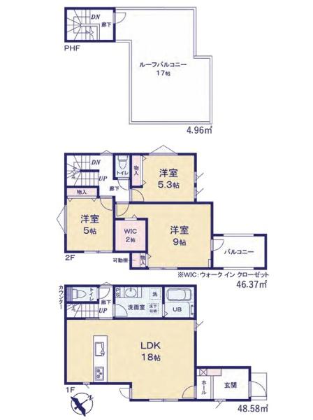 相模原市南区鵜野森３丁目の新築一戸建