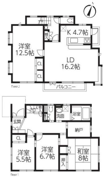 旭区中古戸建庭付き都心へのアクセス良好LDK20帖