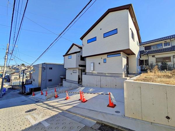 旭区新築戸建カースペ2台WICパントリー南BL