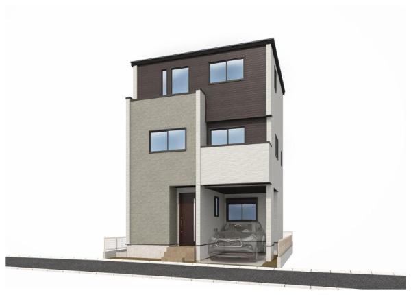【1号棟】川崎区新築戸建小・中学校徒4分床暖房