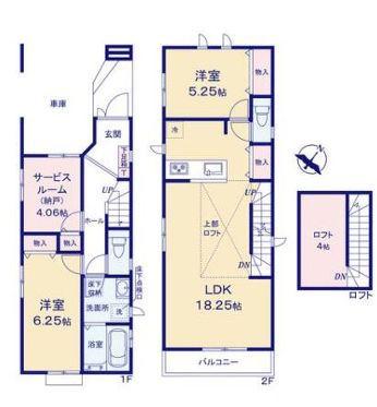 【2号棟】相模原市新築戸建2路線利用可対面キッチン